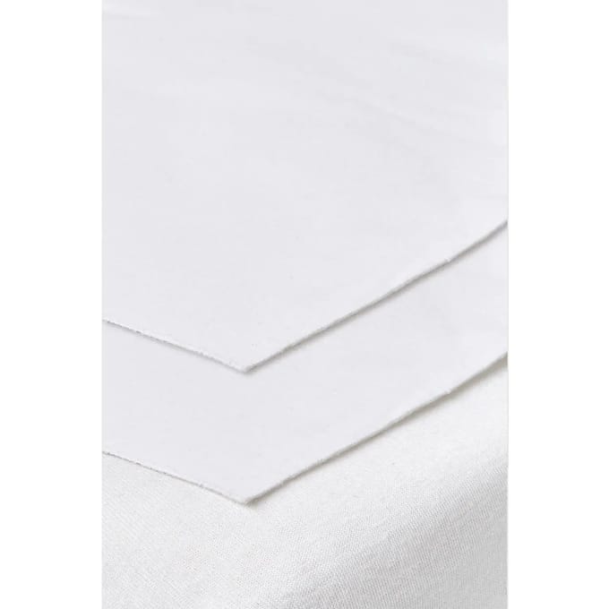 Meyco Baby bedzeil wieg - 2-pack - white - 40x50cm