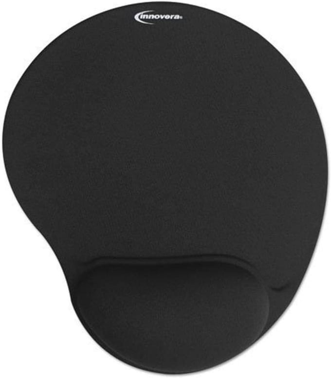 Muismat Zwart - Rubber, Uniform, 264 mm x 225 mm