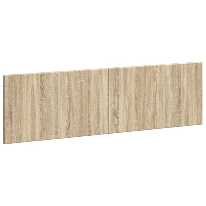 vidaXL - Wandgemonteerd - Hoofdbord - BREDA - Sonoma - Eiken - Bewerkt - hout