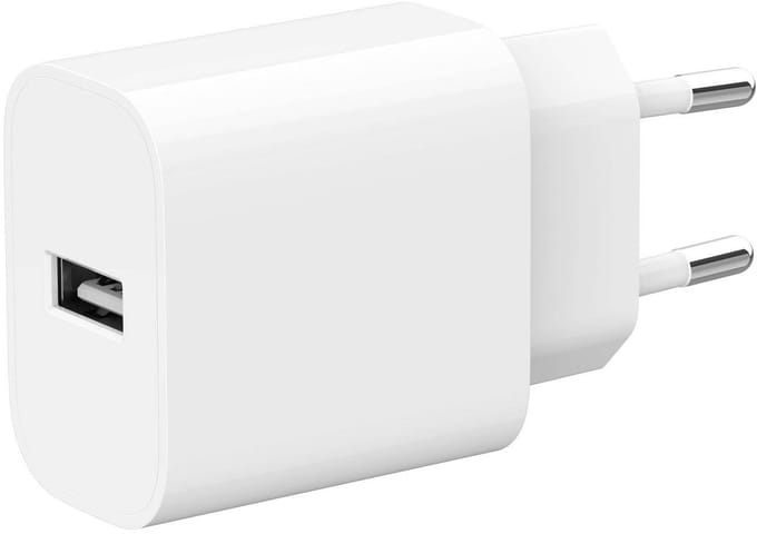 Gembird Universele USB-A Oplader 2.4A - Wit - Compacte Thuislader
