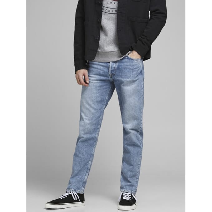 JACK & JONES Chris Original loose fit - heren jeans - denimblauw
