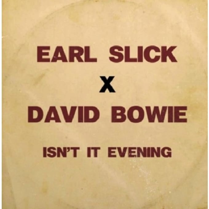 Earl Slick & David Bowie - Isn't It Evening (7" Single) (Coloured Vinyl)
