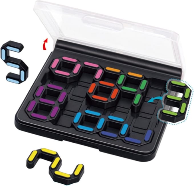 Nummer Puzzel - Logica Spel - Hersenkrakende Uitdaging - 120 Uitdagingen - 14cm