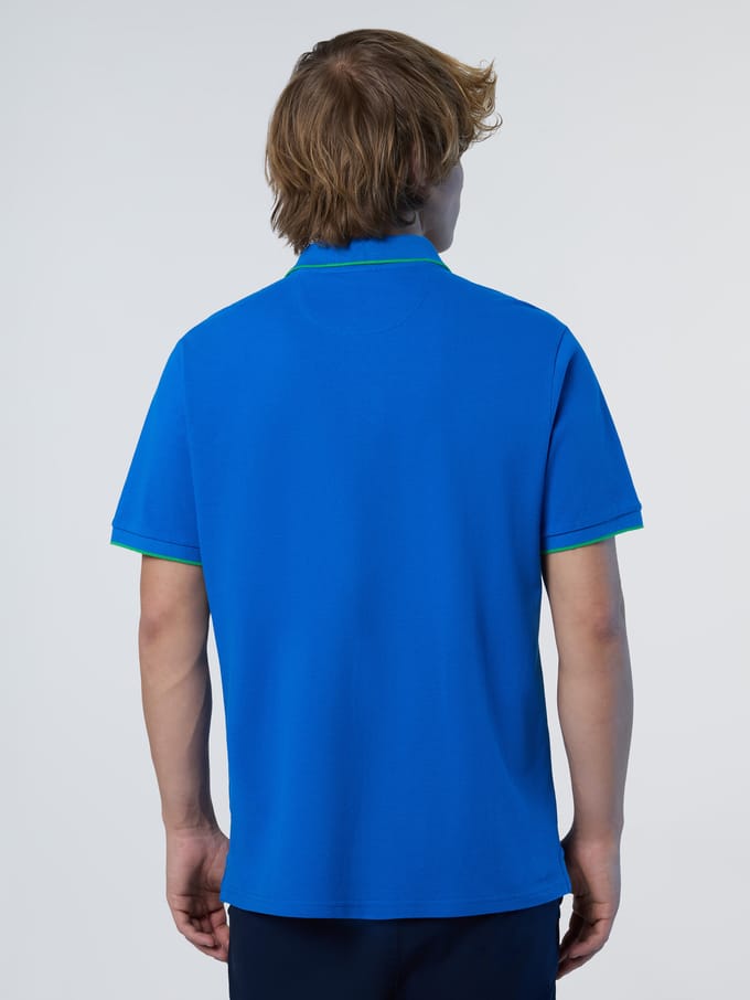 North Sails Polo overhemd Met contrasterende boorden
