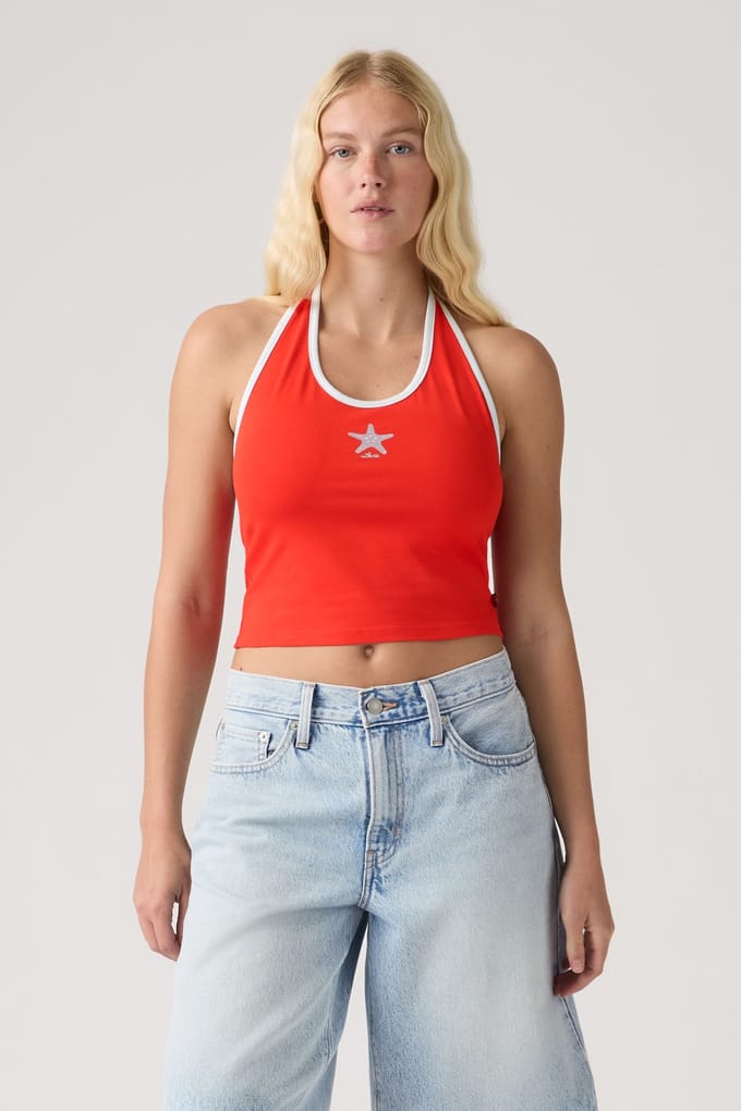 Levi's Graphic Ella Halter Top Taglia: L | Canottiere Outlet | Donna