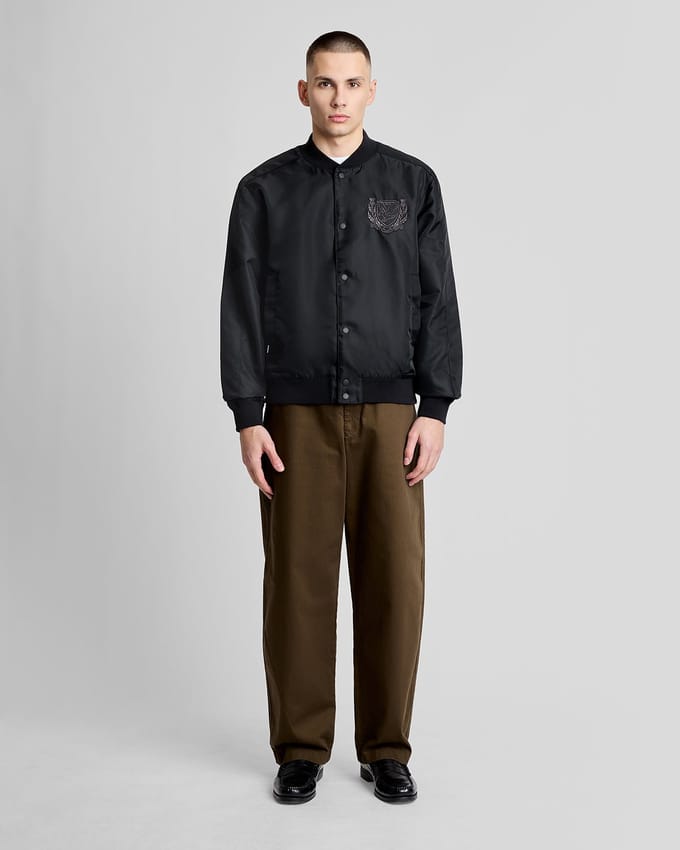 Jacket met embleem Lyle & Scott Varsity