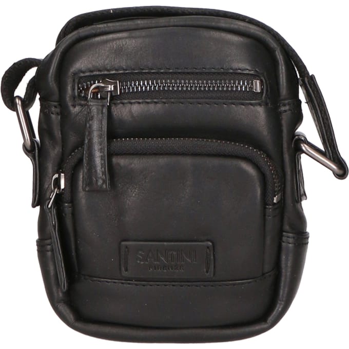 Santini schoudertas unisex BLACK