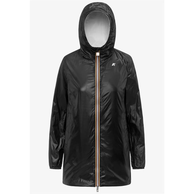 Vrouwenjas Kway Sophie. Plus.2 Dubbel zwart wit