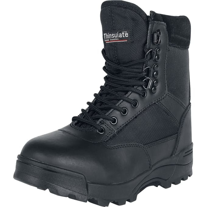 Brandit Zipper Tactical Laars zwart EU42 Leer - Basics, Festival