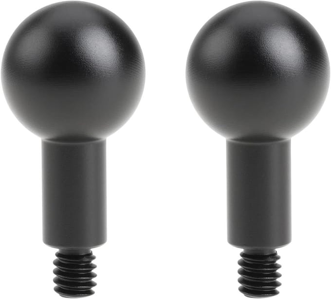 Adapter Mount - Kogelkop Mount - Camera Positionering - Standaard 1/4-20 Schroefdraad - 20x42mm - Zwart