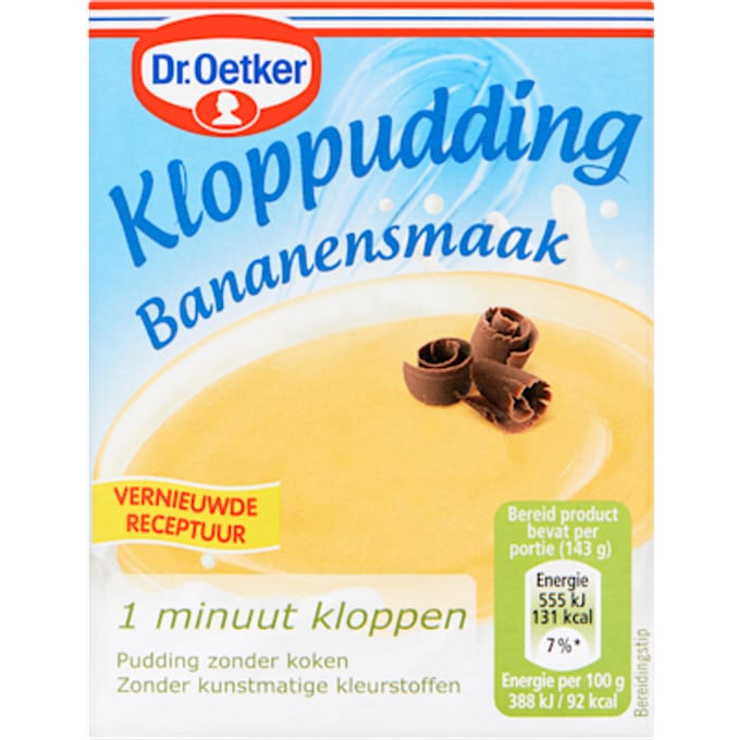Kloppudding bananensmaak