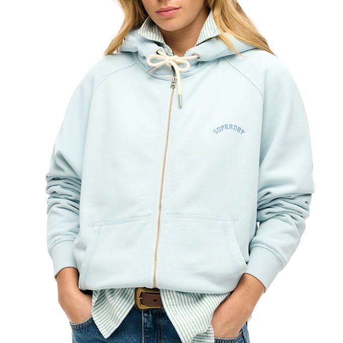 Superdry Essential Logo Raglan Hoodie Dames - Maat 8