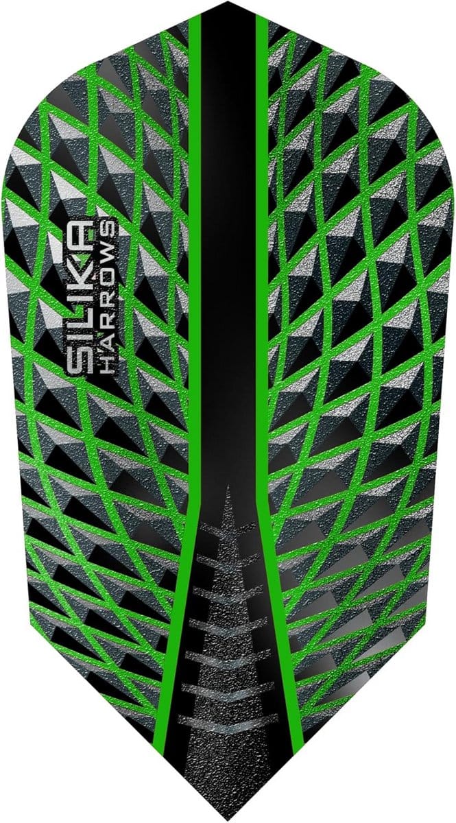 Dartflights Slim Groen - Extra Sterk 100 Micron Dartpijlen Accessoires
