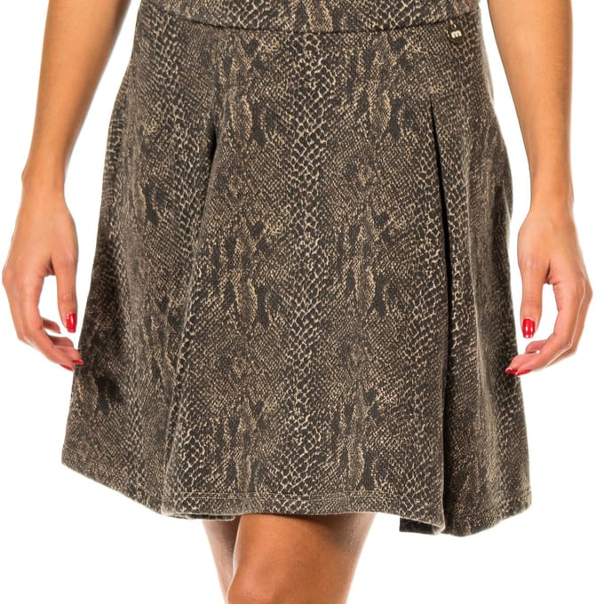A-rok met rits opzij 70DGC0263 vrouw