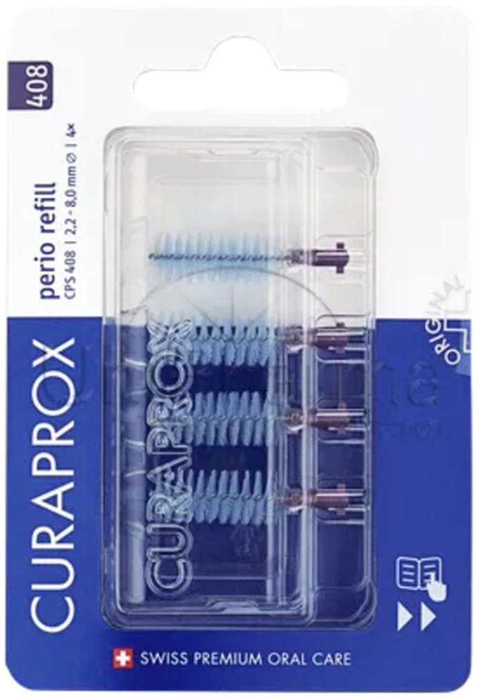 Curaprox Rager Perio Navul 408 - 4 stuks