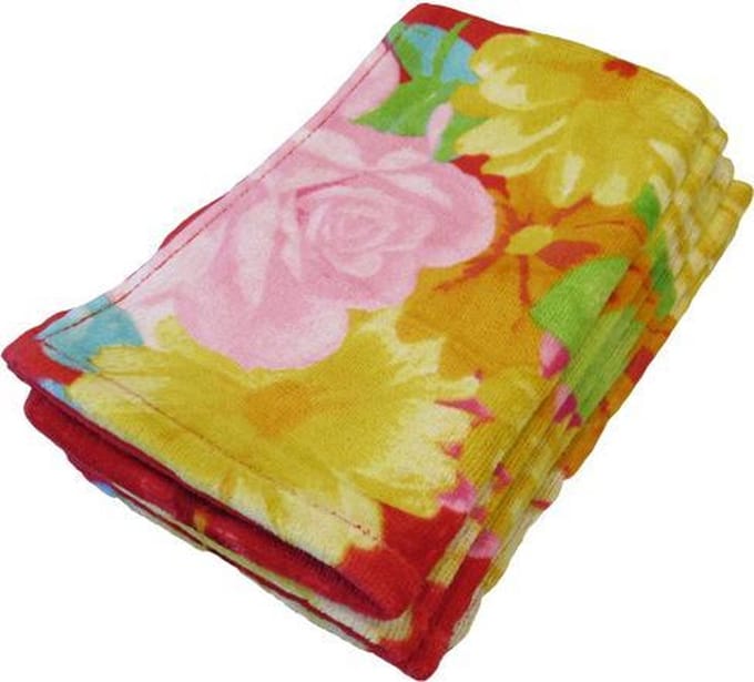 Covers & Co Nancy Gastendoekje - 30x50 cm - Rood - 6 stuks