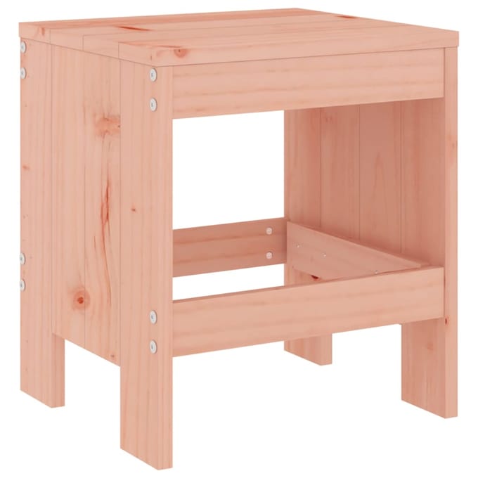 vidaXL - Barkrukken - 2 - st - 40x36x45 - cm - massief - douglashout