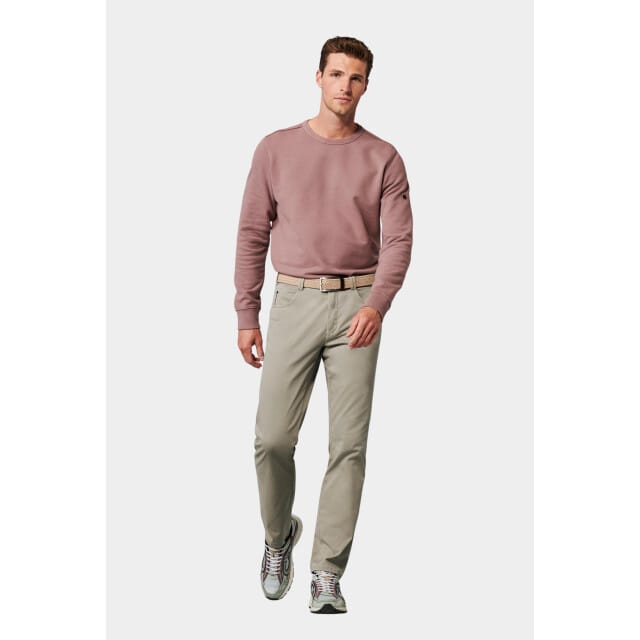 Meyer Broek Diego Greige - Maat 52 - Heren - Five-pocket broek