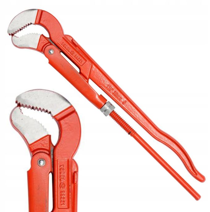 Vorel pijptang 2" type S, 550 mm, robuuste grip