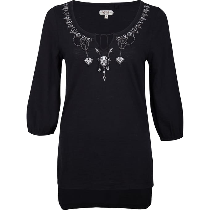 usha Tuniek Dames zwart
