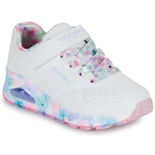 Skechers UNO GEN1 - FRESH BLOOMS Meisjes Sneakers - Wit