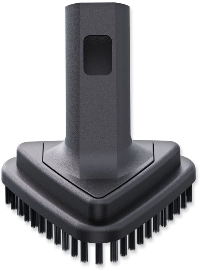 Ventra® – Stoomreiniger Accessoire – Drievoudige Borstelkop – Universele Stoomborstel