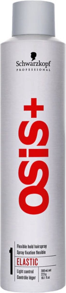 Flexibele Vasthoudende Hairspray Schwarzkopf Osis+ 1 Elastic (300 ml)