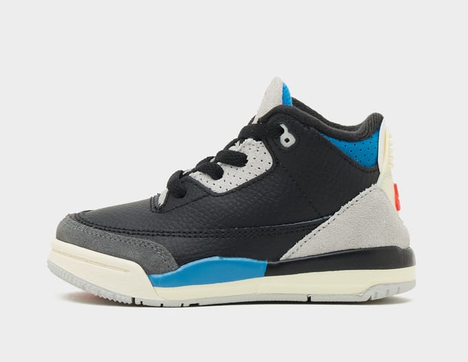Jordan Air 3 OG 'Rare Air' Infant, zwart