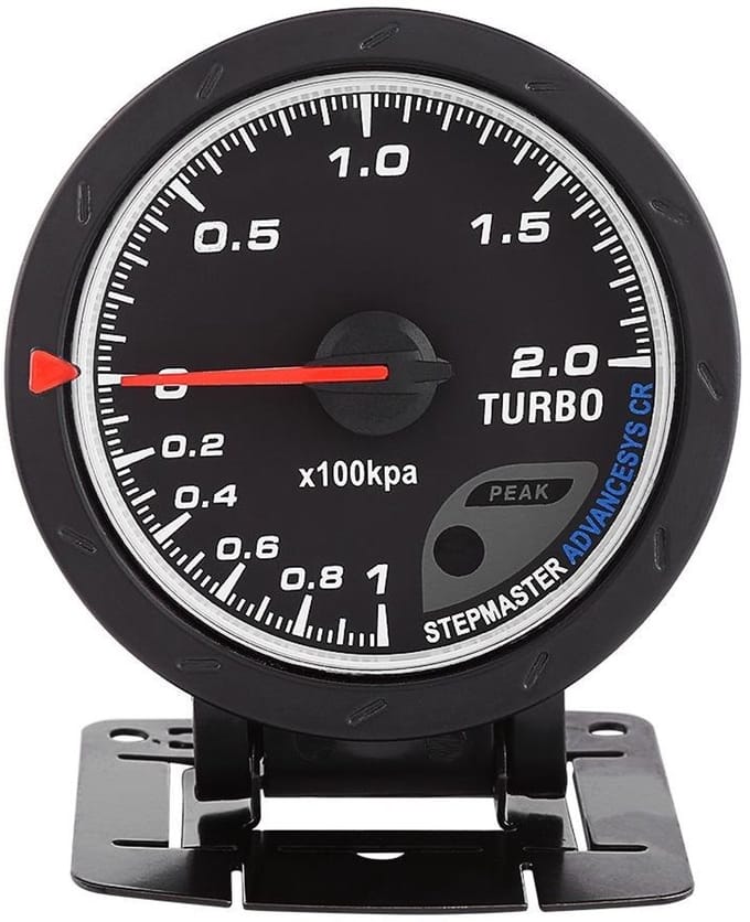 Allecto - Led Turbo Boost Meter - Universele Calibratie - 60mm