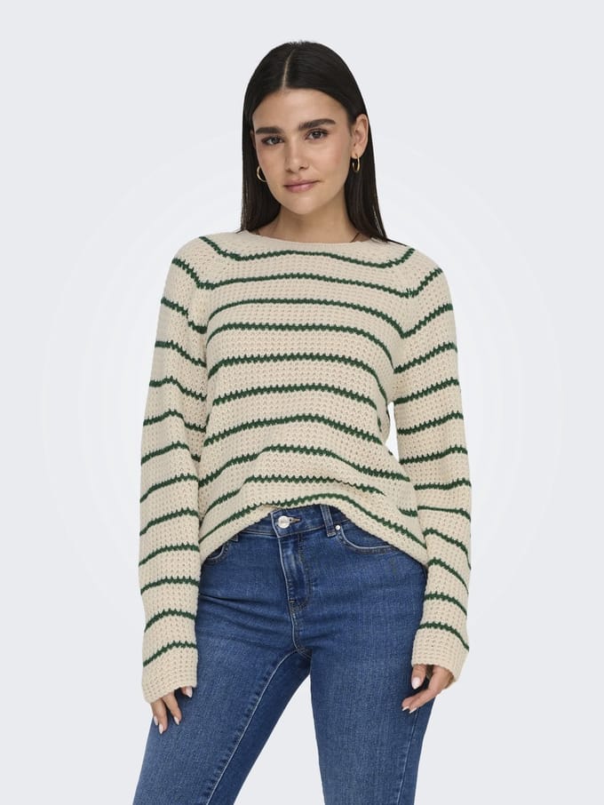 JDY - JDYELLEN L/S ONECK RAGLAN PULLOVER KNT - Dames - Gebreide truien
