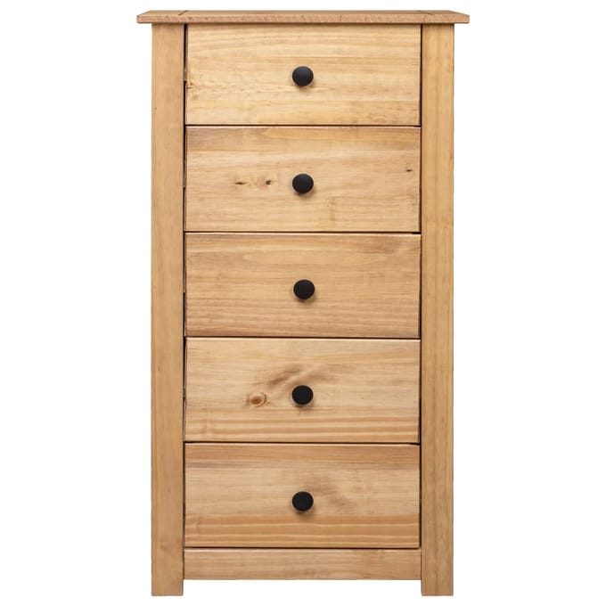 vidaXL - Dressoir - Panama - Range - 46x40x89 - cm - grenenhout