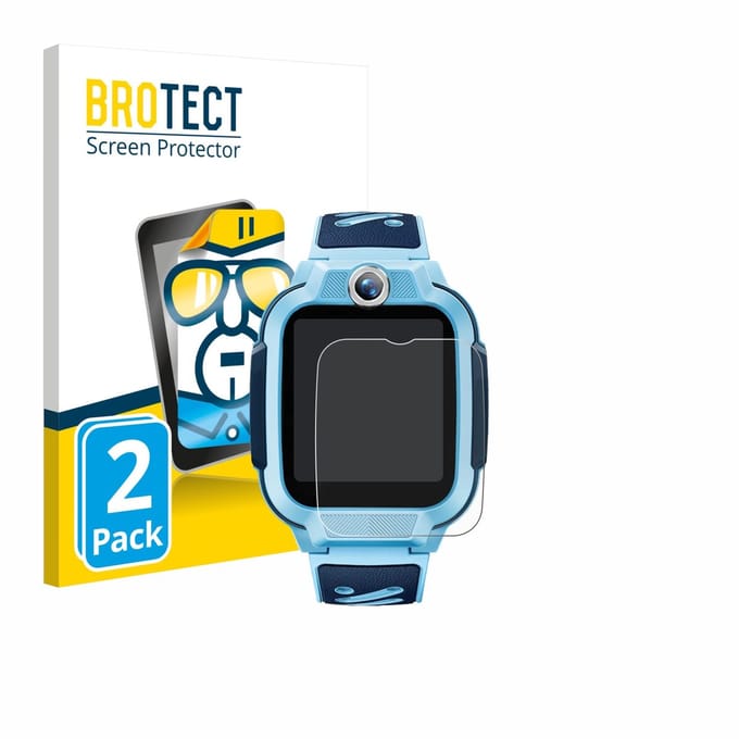 BROTECT - Screenprotector voor Imoo Watch Phone Z3 - Folie Beschermfolie transparant 2 Stuks