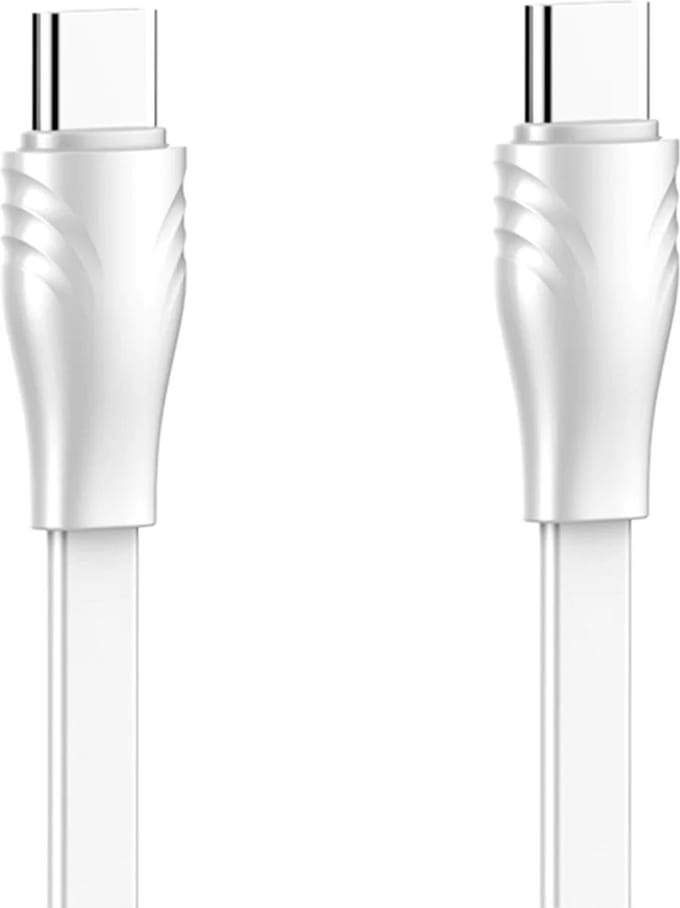 LDNIO - LC132C - USB-C naar USB-C – Fast Charge – Datakabel – Oplaadkabel- 65W Snel Opladen - 2 Meter