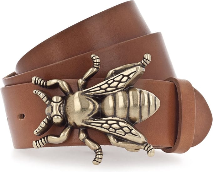 Vanzetti Leren Riem 40mm Leather Belt W100 Cognac Lichtbruin