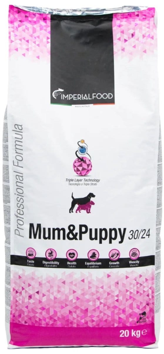 Mum&Puppy (30/24) – voor de drachtige en lacterende teef | SuperPremium | 20KG