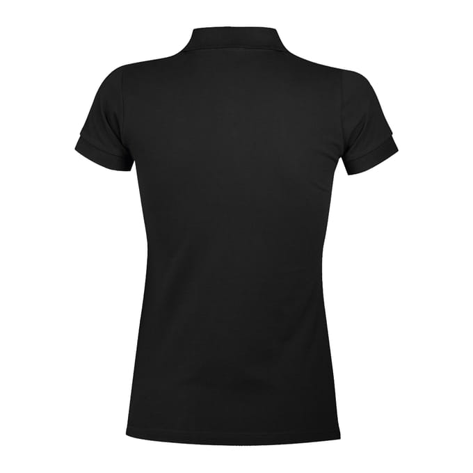 SOLS Dames/Dames Portland Poloshirt (Zwart)