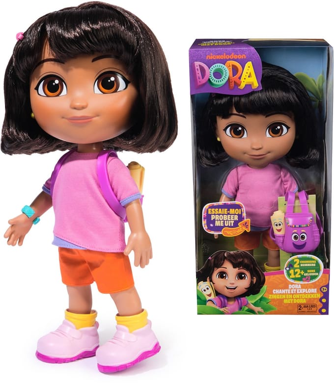Spinmaster DORA met muziek & geluid 30cm Speelfiguren & personages