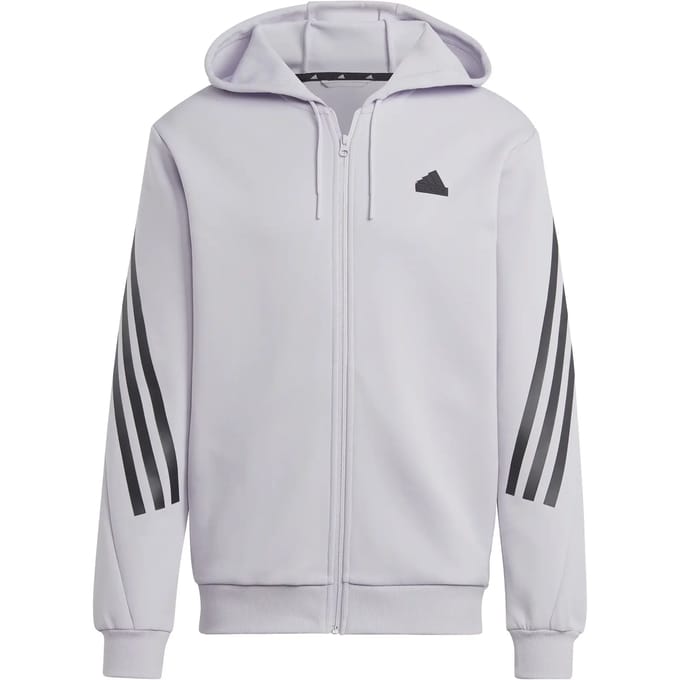 Sweatshirt capuchon met volledige rits adidas Future Icons 3-Stripes
