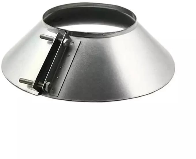 Stormkraag Ã˜ 450mm - Regenrand spirobuis