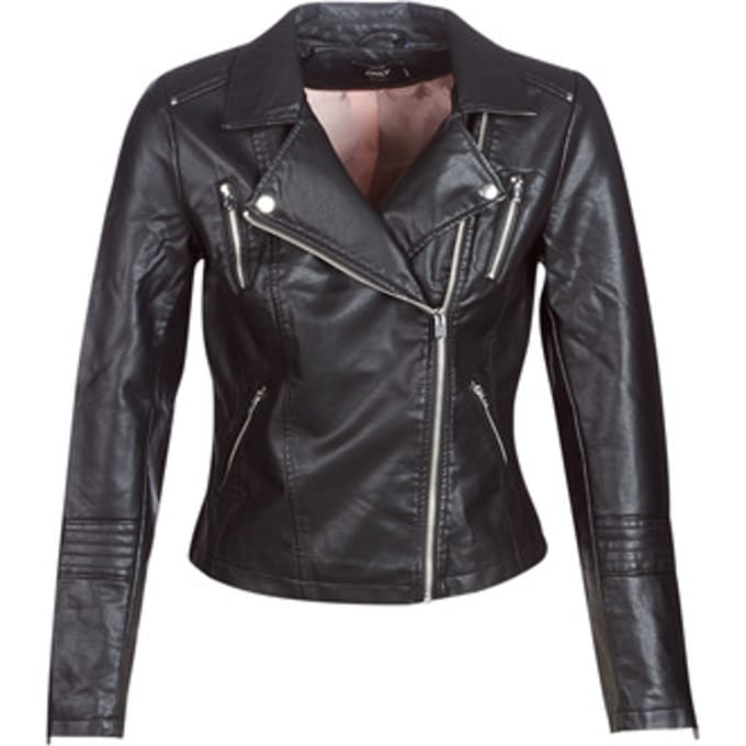 Leren jas voor vrouwen Only Gemma imitation cuir biker