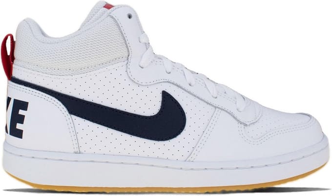 Nike Court Borough Mid (gs) Witte Sneakers