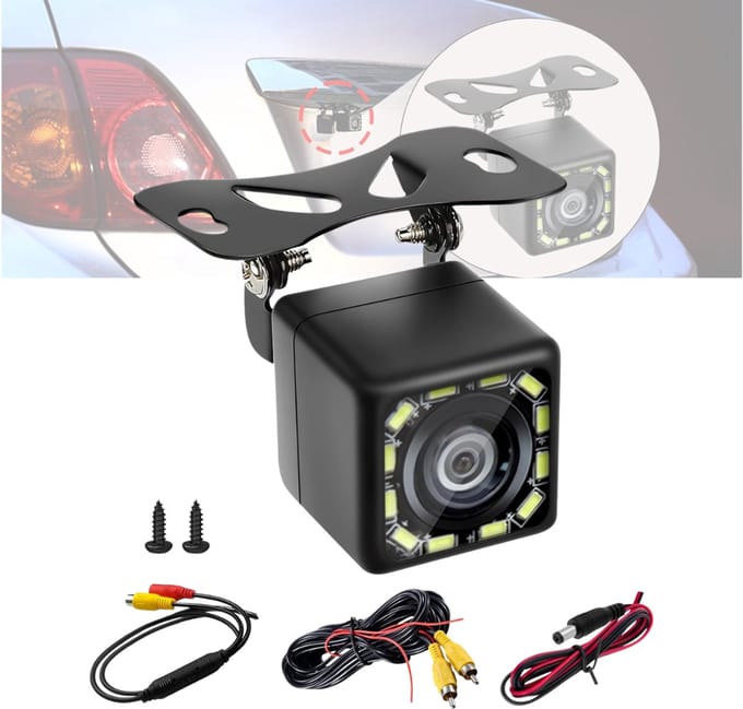 CRLYN® Achteruitrijcamera - Dashcam - Parkeersensoren Parkeerhulp