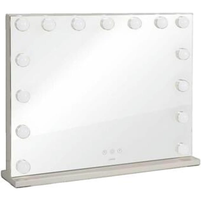 Spiegels Livoo Miroir lumineux DOS207 LED ajustable gris