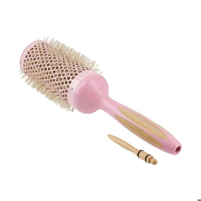 Bamboom - Styling Pink Flamingo Round Brush - 52mm