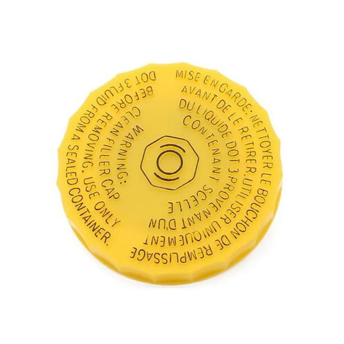 Hoofdremcilinderreservoirdop 68211910AB voor Jeep Compass Cherpkee 2017-20 yellow