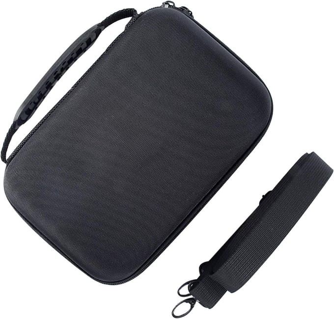 Draagbare Hardcase voor Draadloze Bluetooth Speaker - Bescherming en Opbergruimte voor Geluidssystemen (Zwart)
