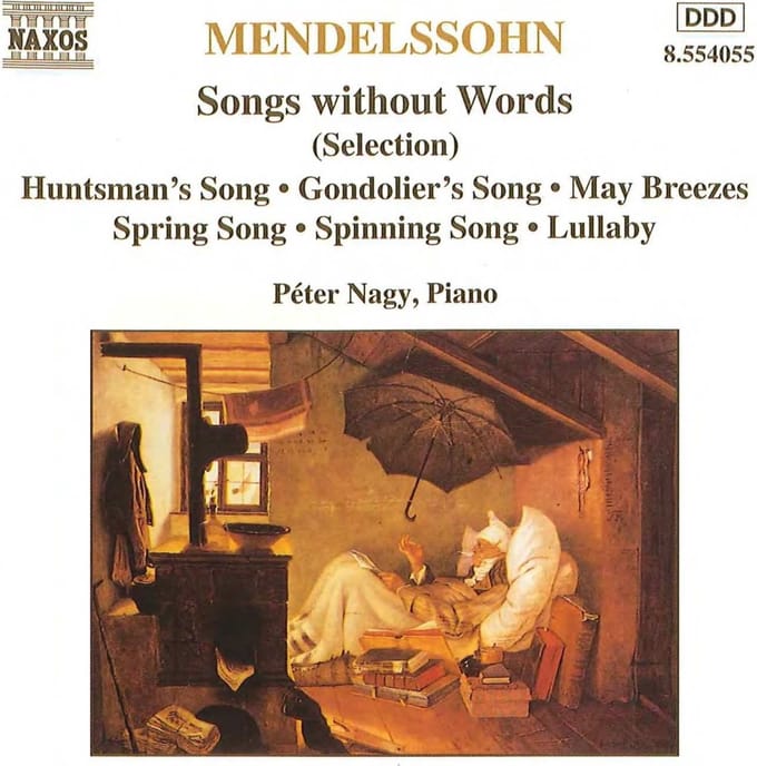 Peter Nagy - Mendelssohn: Songs Without Words (CD)