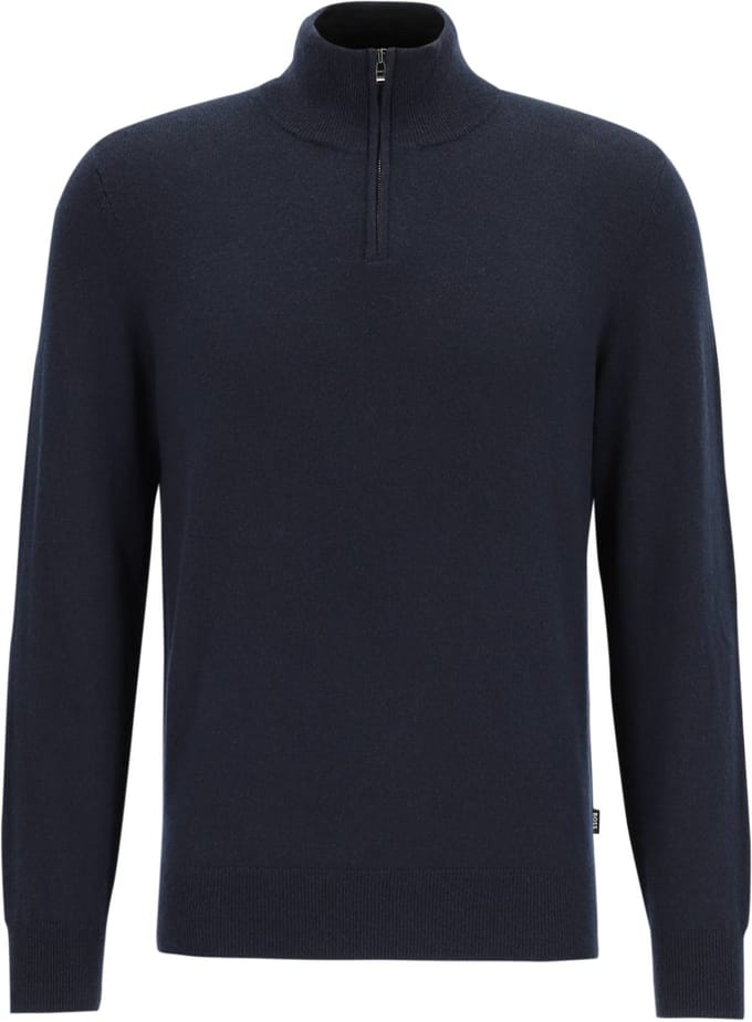 Regular fit schipperstrui van een mix van scheerwol en kasjmier, model 'HEMARLO'