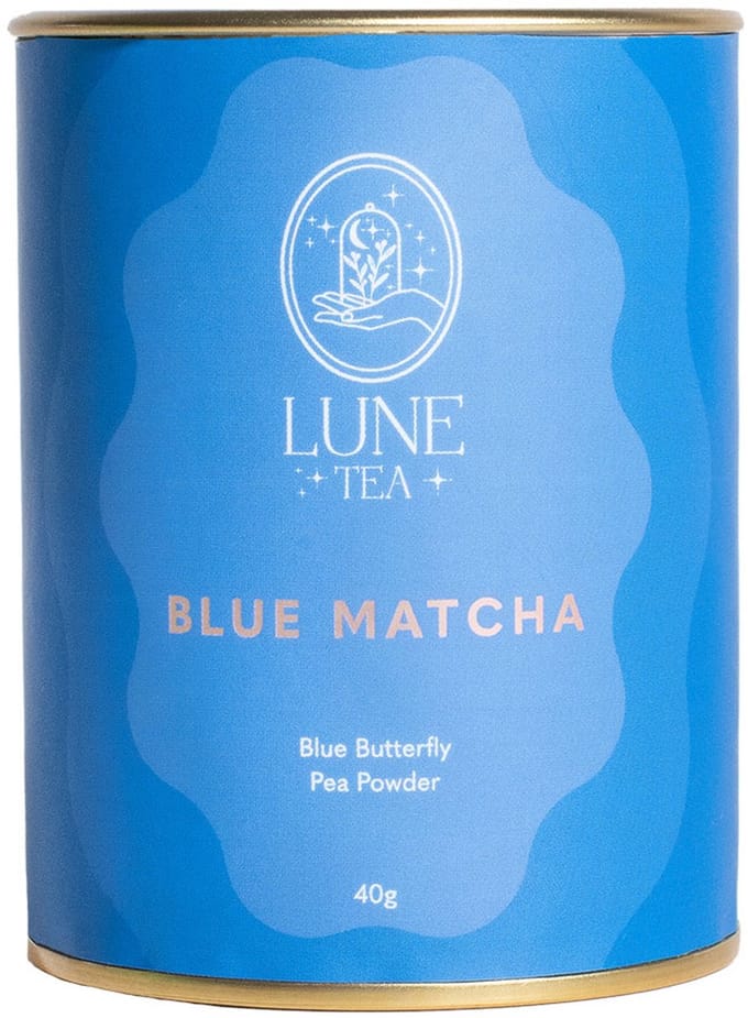 Vlindererwt bloementhee Lune Tea Blue Matcha, 40 g