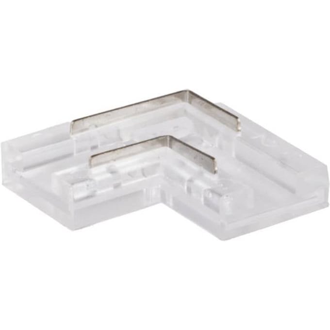 The Light Group SLC LED strip L-connector COB, IP20, 2-pins, 8 mm, PCB 2x